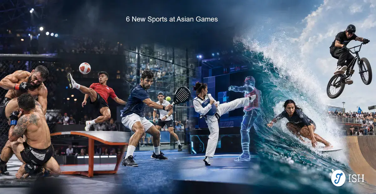 6 New Sports at Asian Games 2026 — Asian Games news on IndiaSportsHub