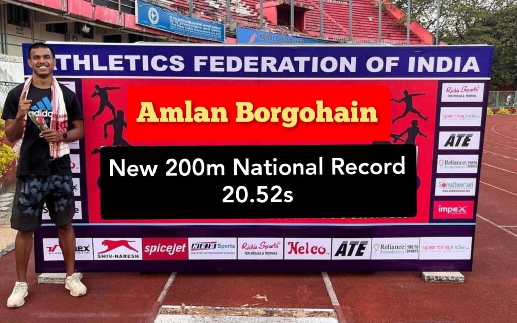 Amlan Breaks 200m National Record on last day of Fed Cup. Indian Sports Summary Wednesday