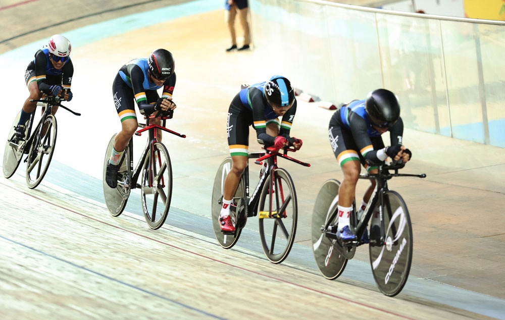 India shines on day 1 of Asian Track Cycling Championships 2022