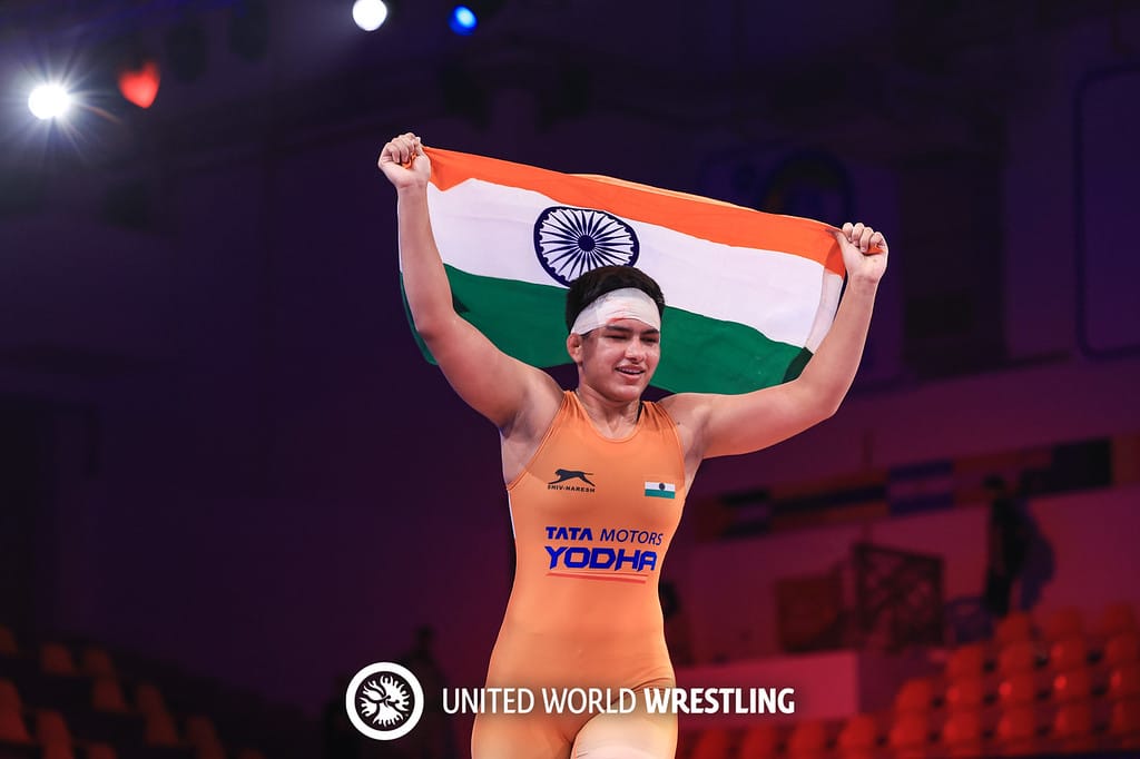 U20 World Team Trials Wrestling 2024 India - Liuka Prissie