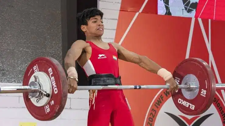 Exciting Indian Contingent For The Asian Youth And Junior Weightlifting Championships 2024 3 Dhanush