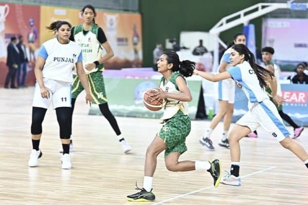 Punjab And Tamilnadu Enter Basketball Semifinal In Men And Women At National Games Diya Chitale