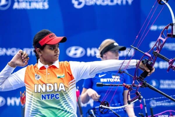Indian Compound Archery Teams Storm Into Finals At Shanghai World Cup Stage 2 Archery World Cup Stage 2