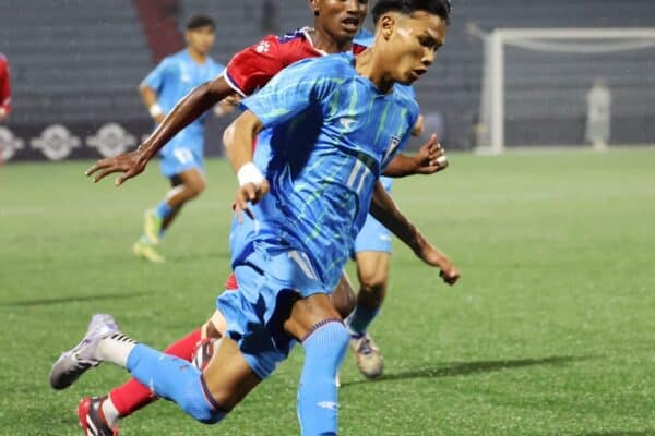 India Brush Nepal Aside to Reach SAFF U-19 Championship Semifinals Saff u-19