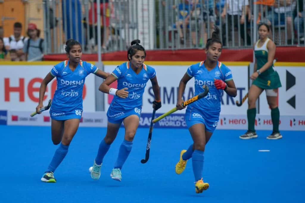 India junior women hockey