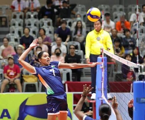 India Falter Against Hong Kong in AVC Womens Volleyball Nations Cup Opener