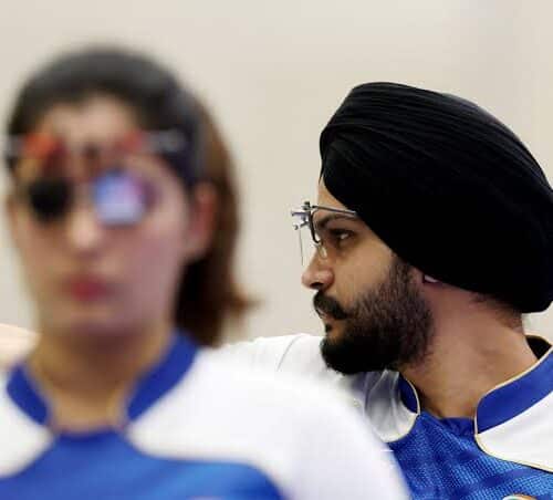 Sarabjot Singh Battles Tough Competition in Pursuit of LA 2028 Glory