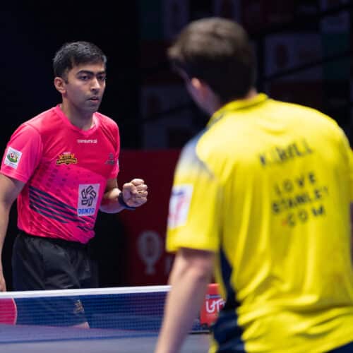 Krittwika Stuns Fan Siqi as Dempo Goa Challengers Rout Chennai Lions to Go Top at UTT Season 6