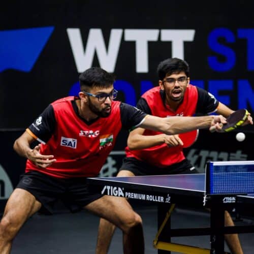 Manav & Manush Storm into Semis at WTT Contender Skopje 2025