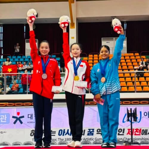 Pranati Nayak Wins Bronze in Vault Final at 2025 Asian Gymnastics Championships