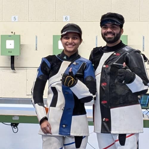 ISSF World Cup Munich 2025: Golden Glory for India as Arjun Babuta and Arya Borse Clinch Mixed Team Gold in Style