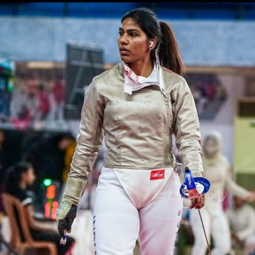 Bhavani Devi Finishes 10th at Asian Fencing Championships After Narrow R16 Defeat