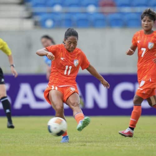 India Thrash Mongolia 13-0 in AFC Women Asian Cup 2026 Qualifier Opener