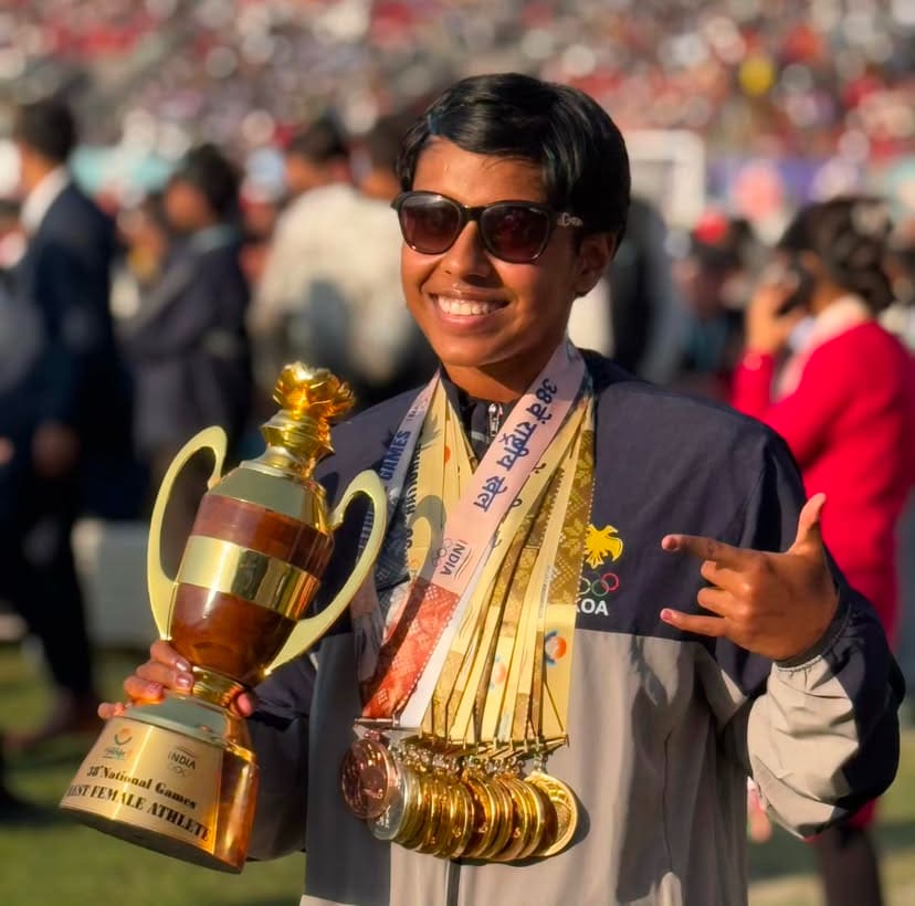 Dhinidhi at National Games