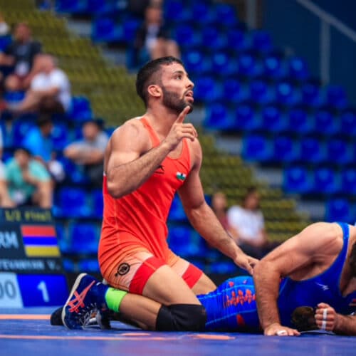 Sujeet Kalkal Scripts Golden Moment as Indian Wrestlers Shine in Budapest Ranking Series